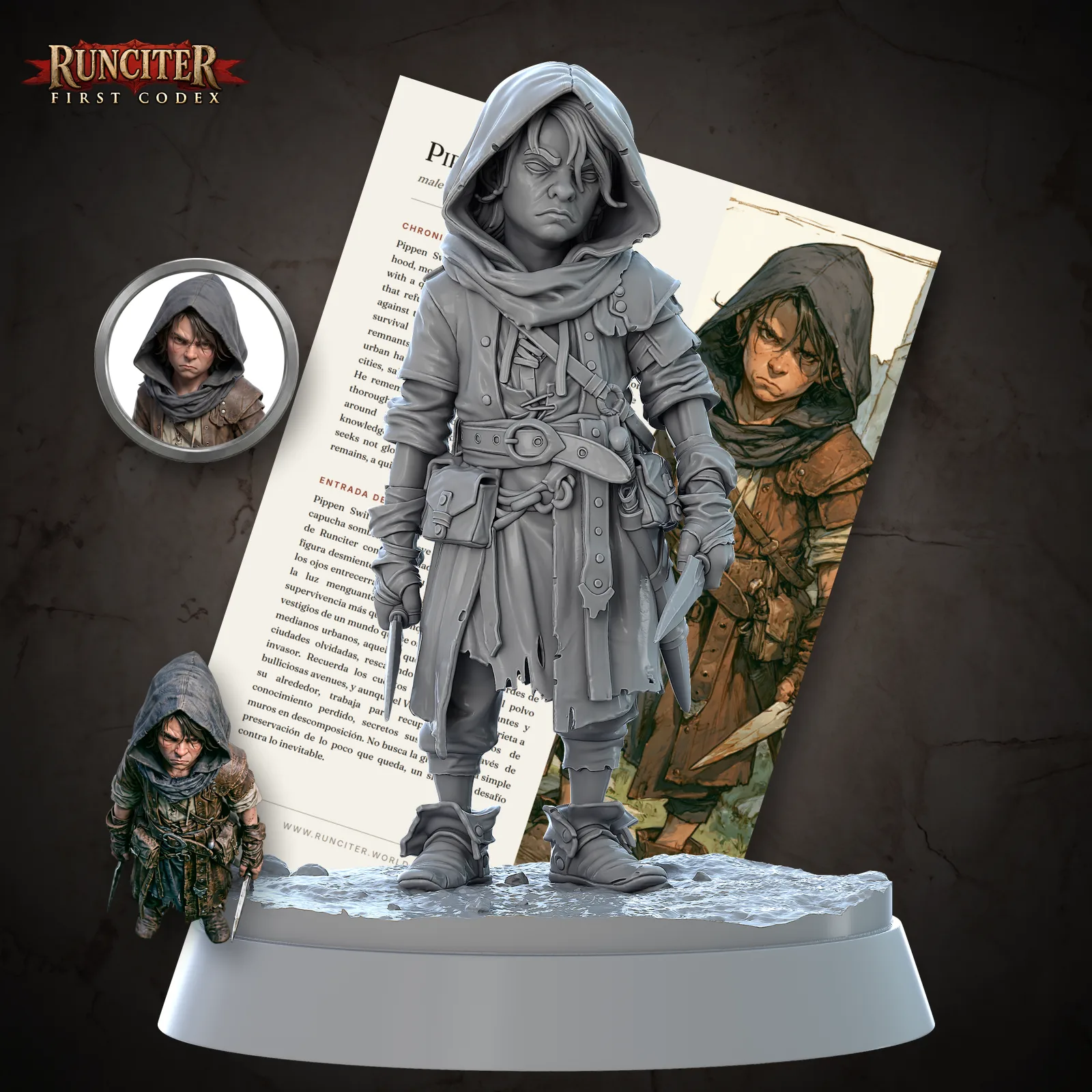 Male Halfling Rogue