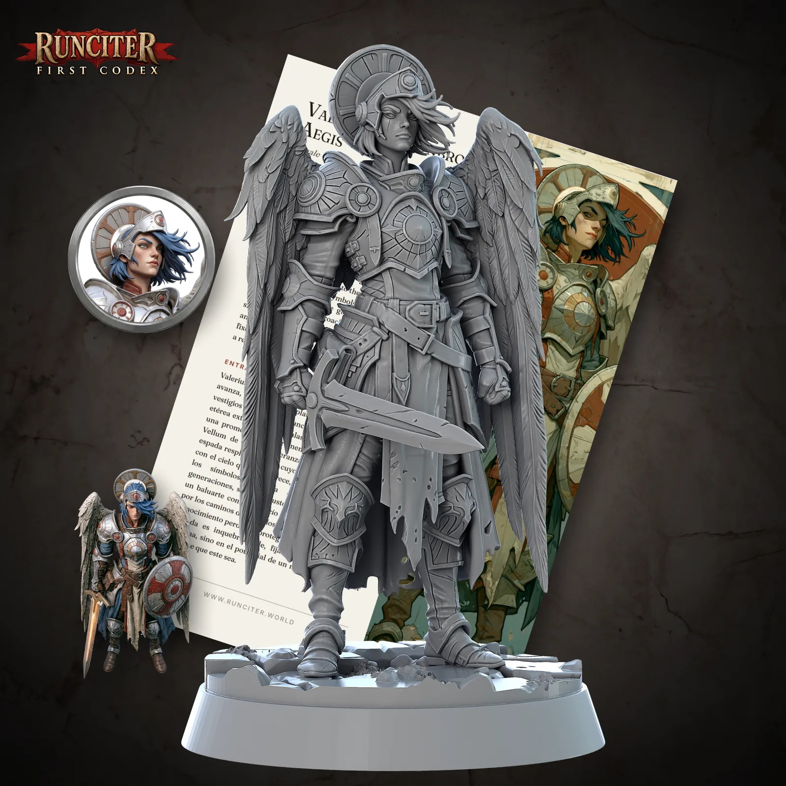 Female Aasimar Paladin