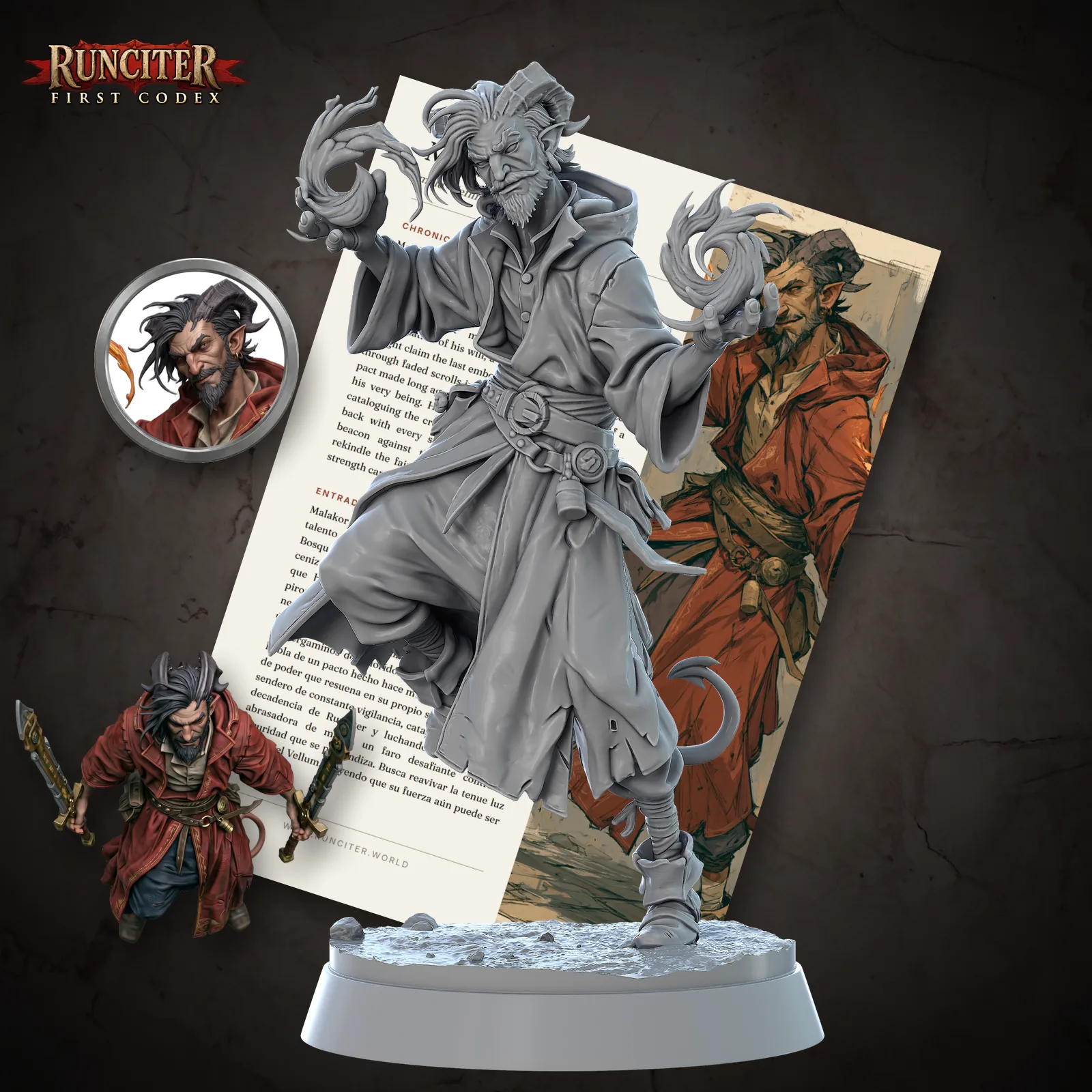 Male Tiefling Sorcerer