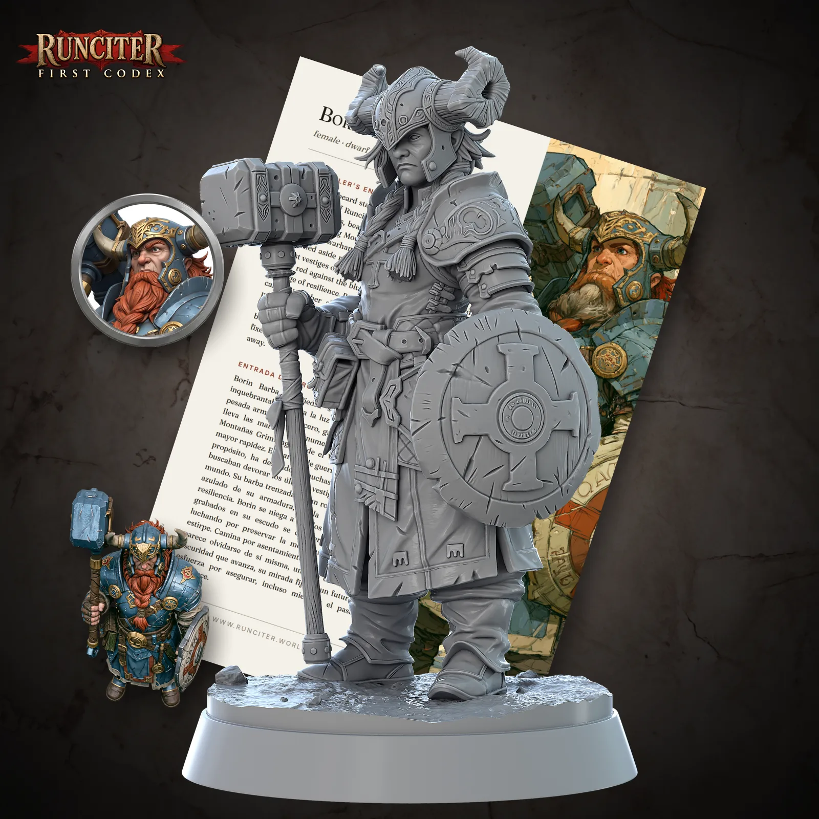 Female Dwarf Paladin