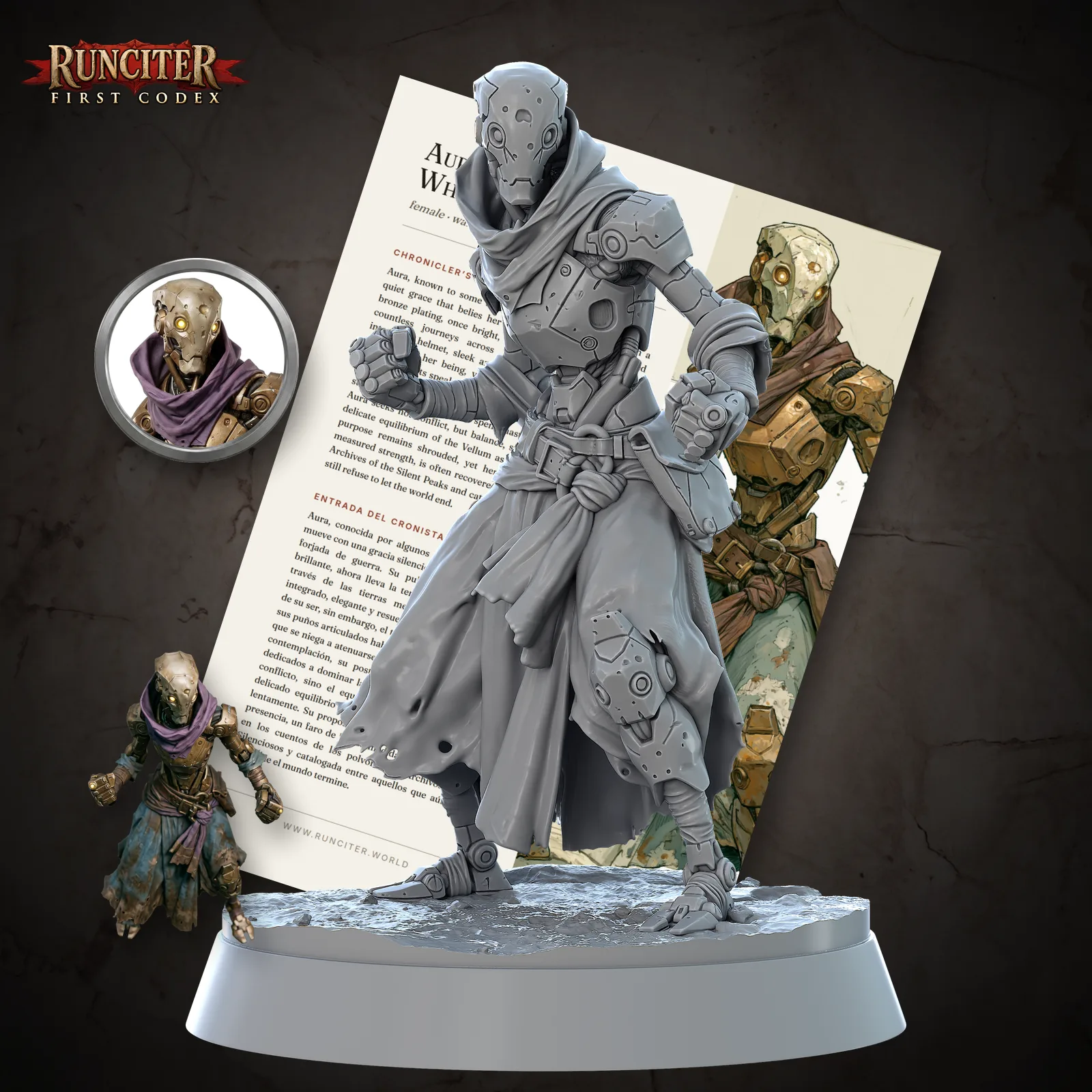 Female Warforged Monk