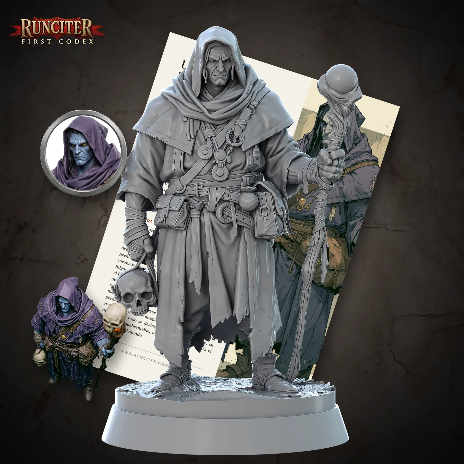 Male Drow Warlock