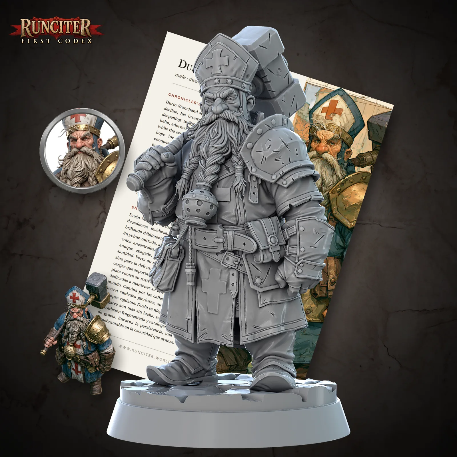 Male Dwarf Cleric