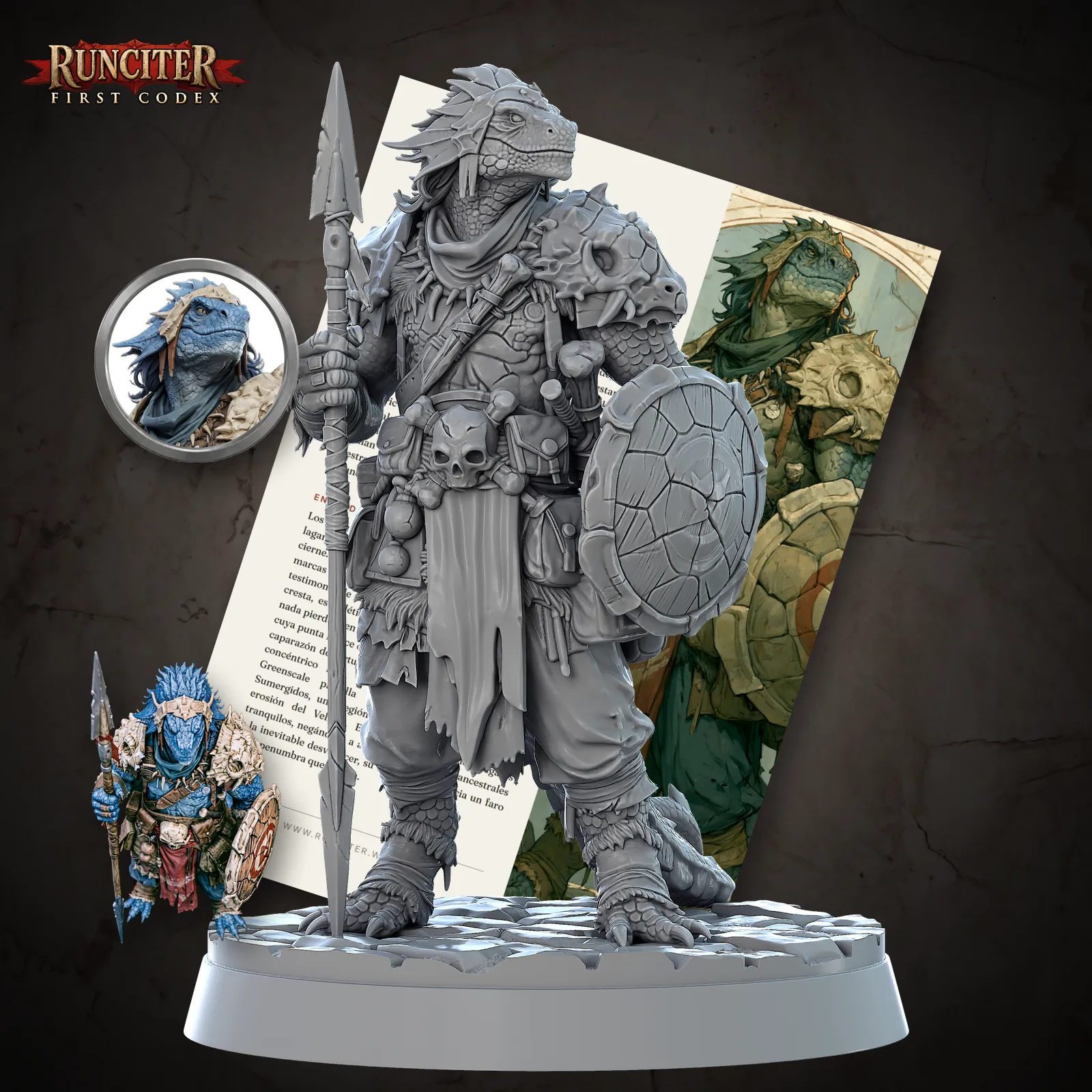 Male Lizardfolk Fighter