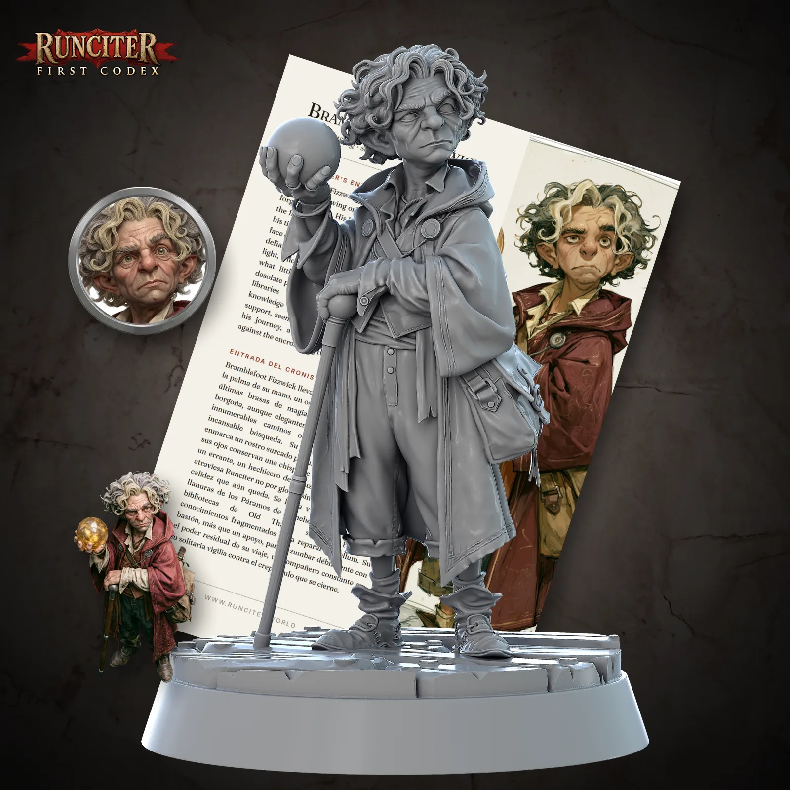 Male Halfling Sorcerer