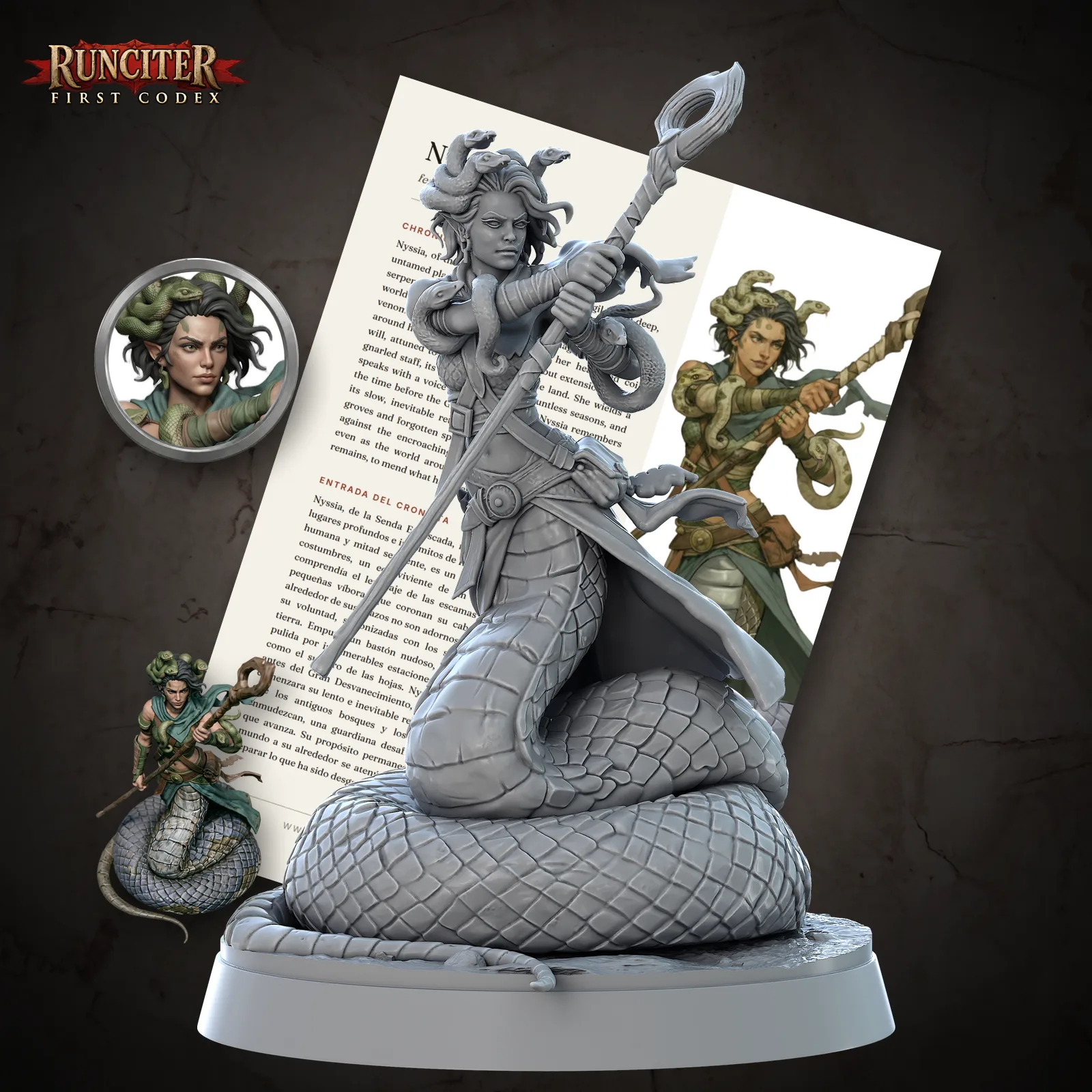 Female Yuan Ti Druid