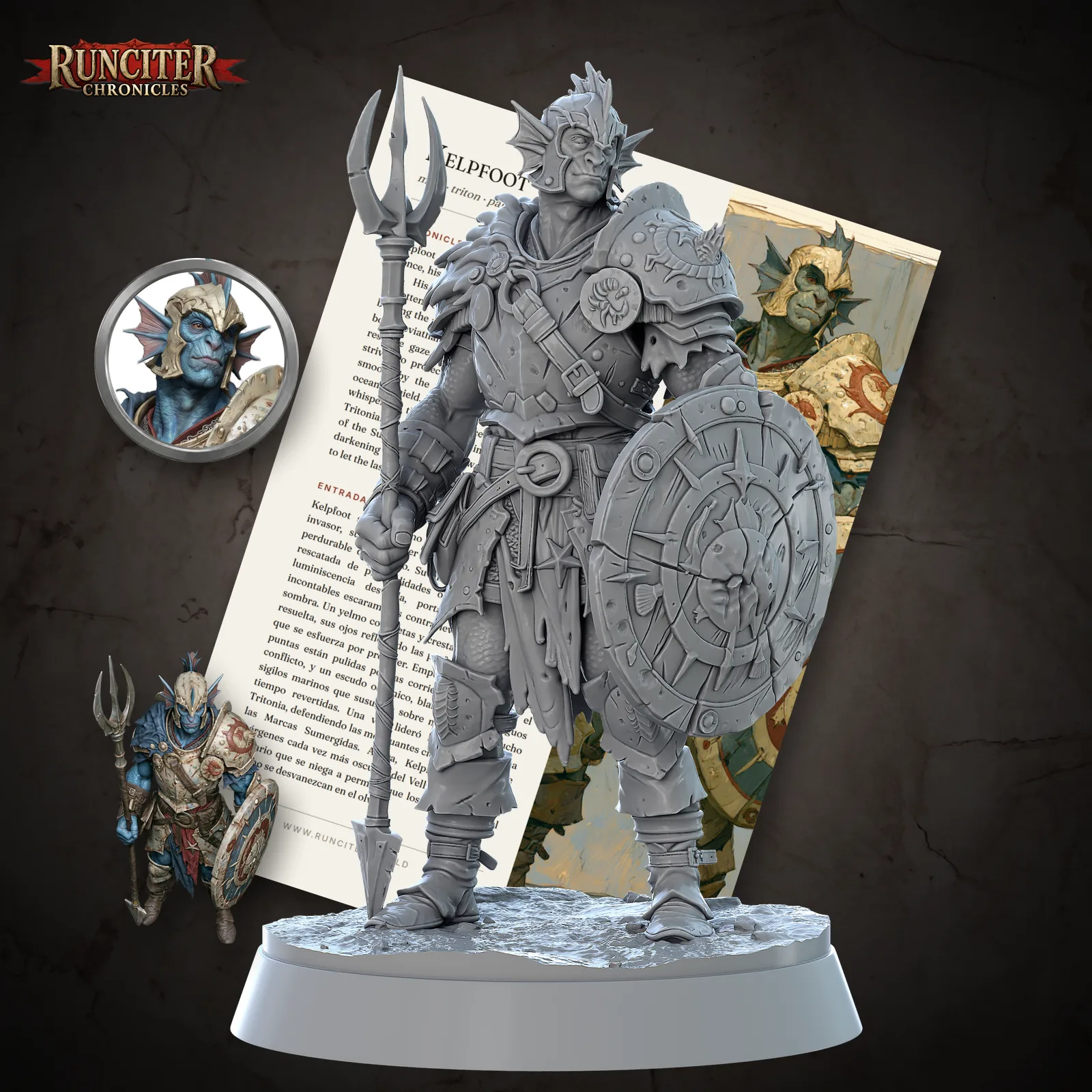 Male Triton Paladin