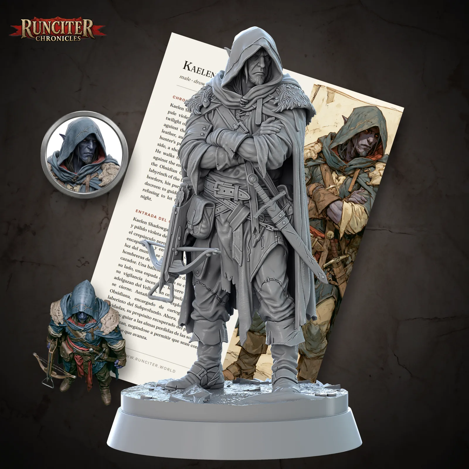 Male Drow Ranger