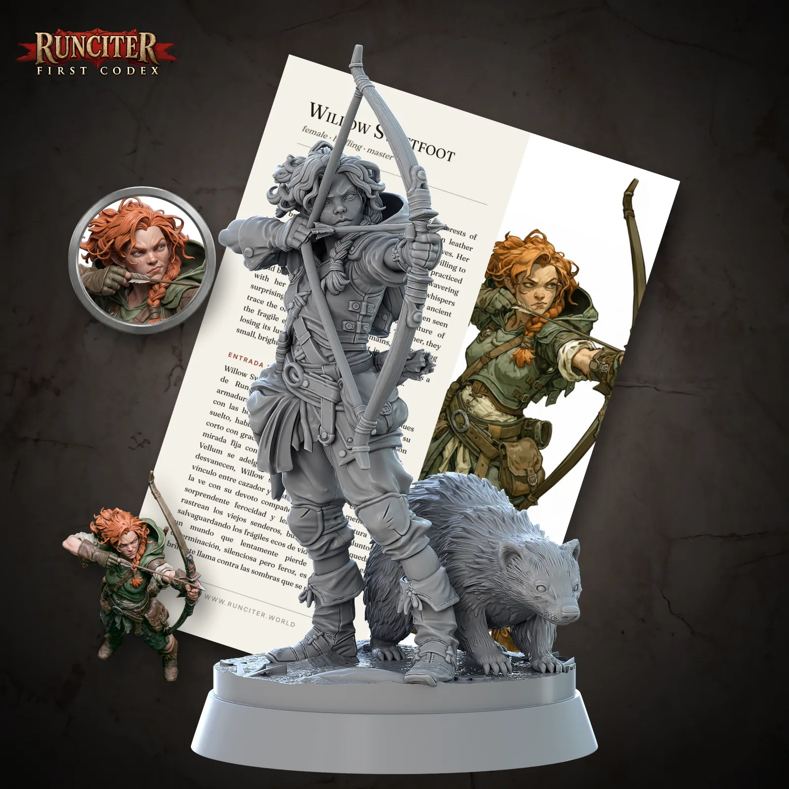 Female Halfling Master, Cover
