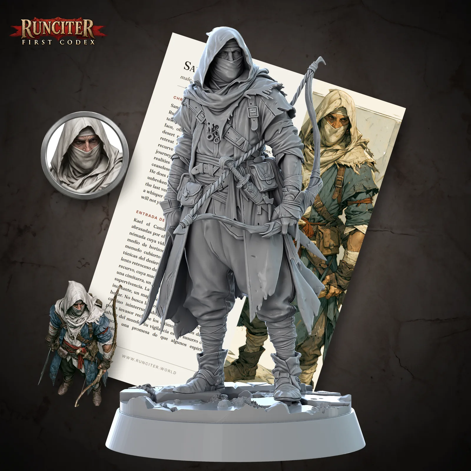 Male Human Ranger, Cover