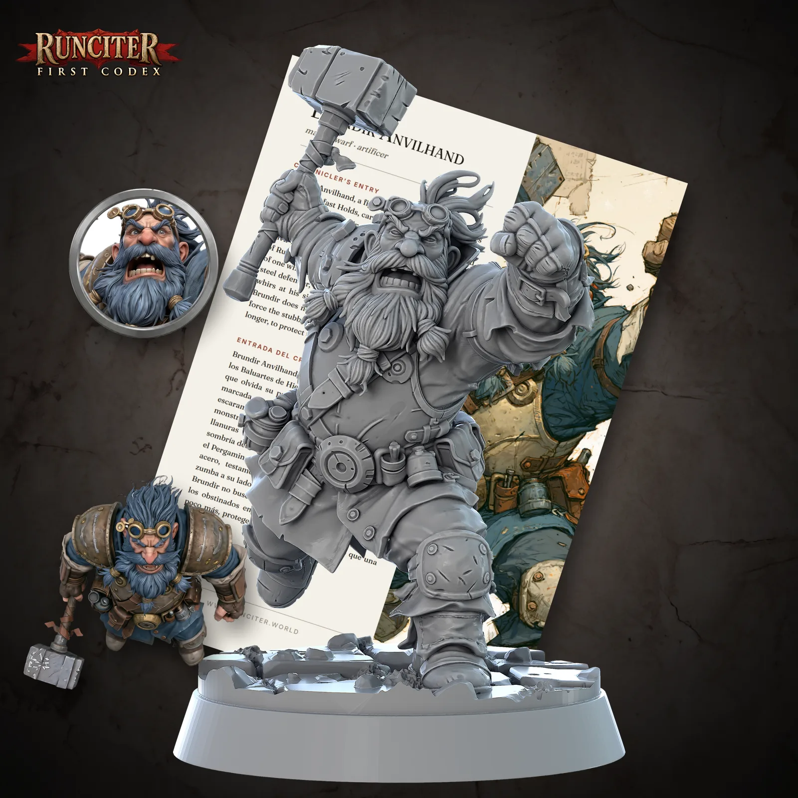 Male Dwarf Artificer
