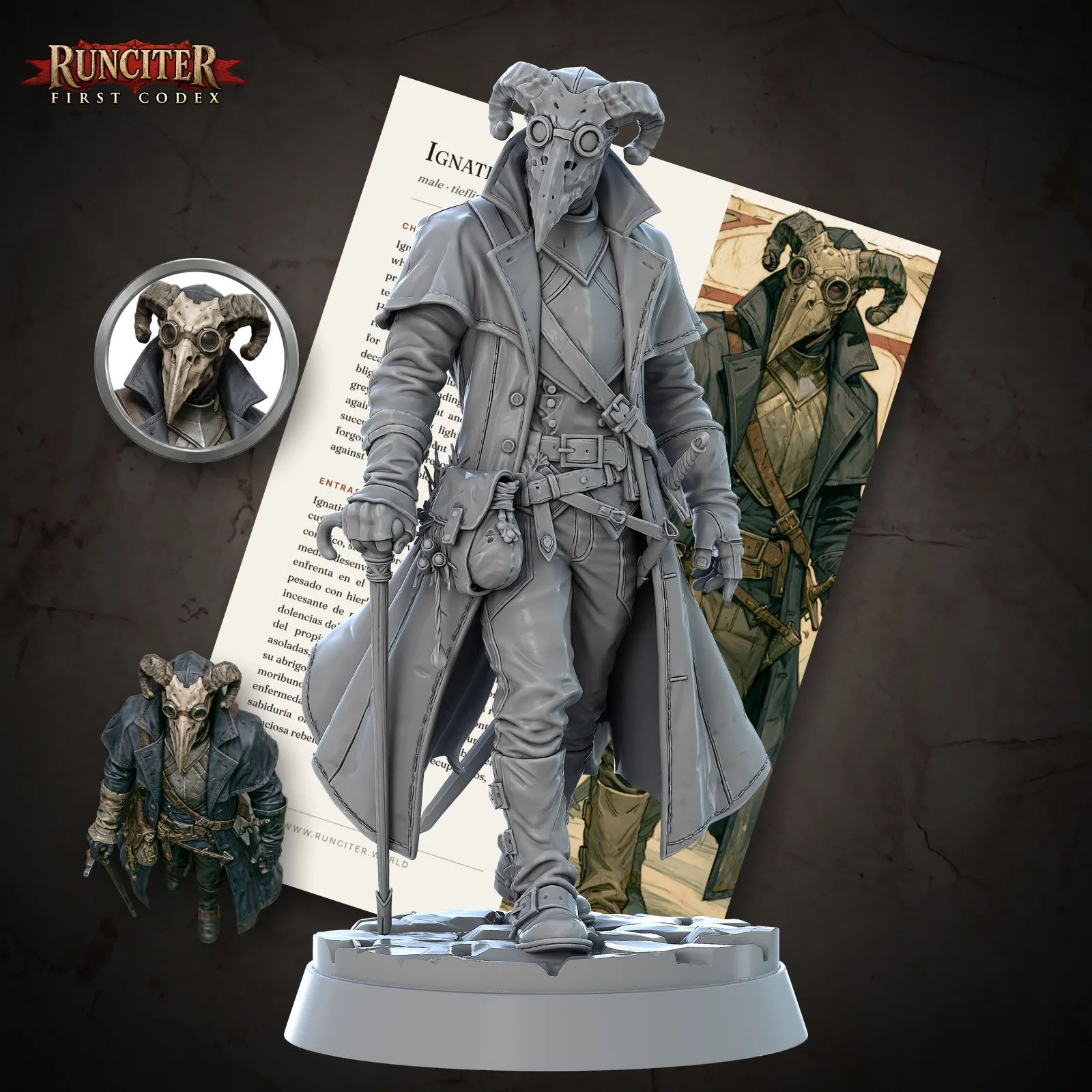 Male Tiefling Doctor