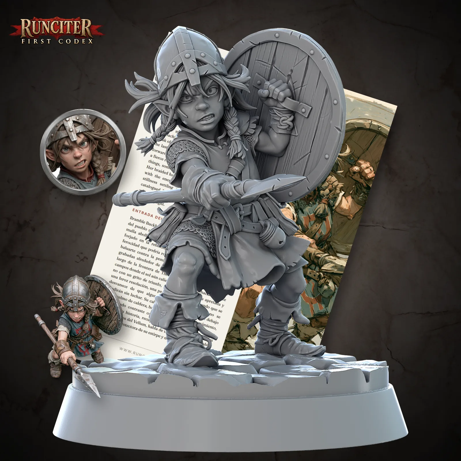 Female Halfling Fighter