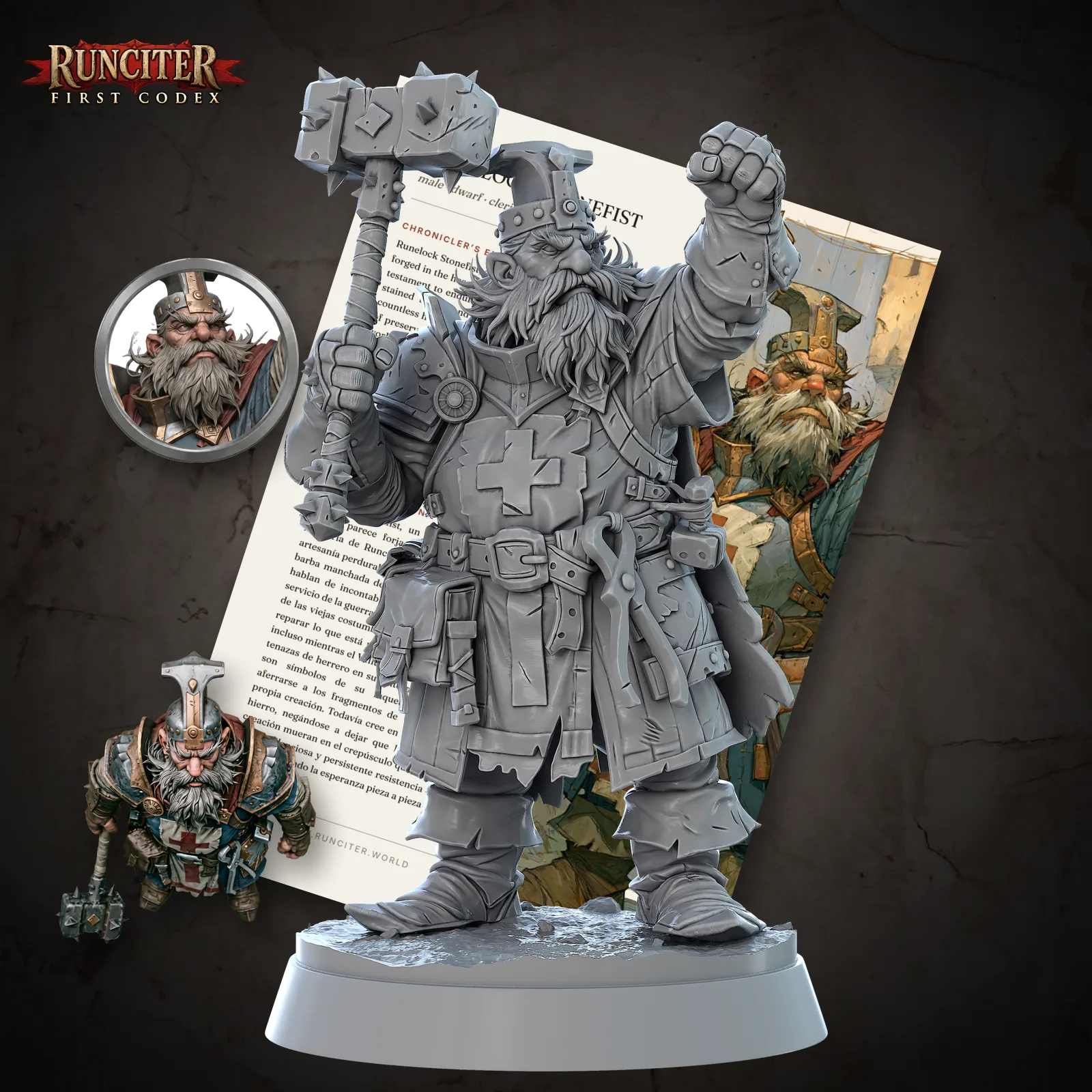 Male Dwarf Cleric