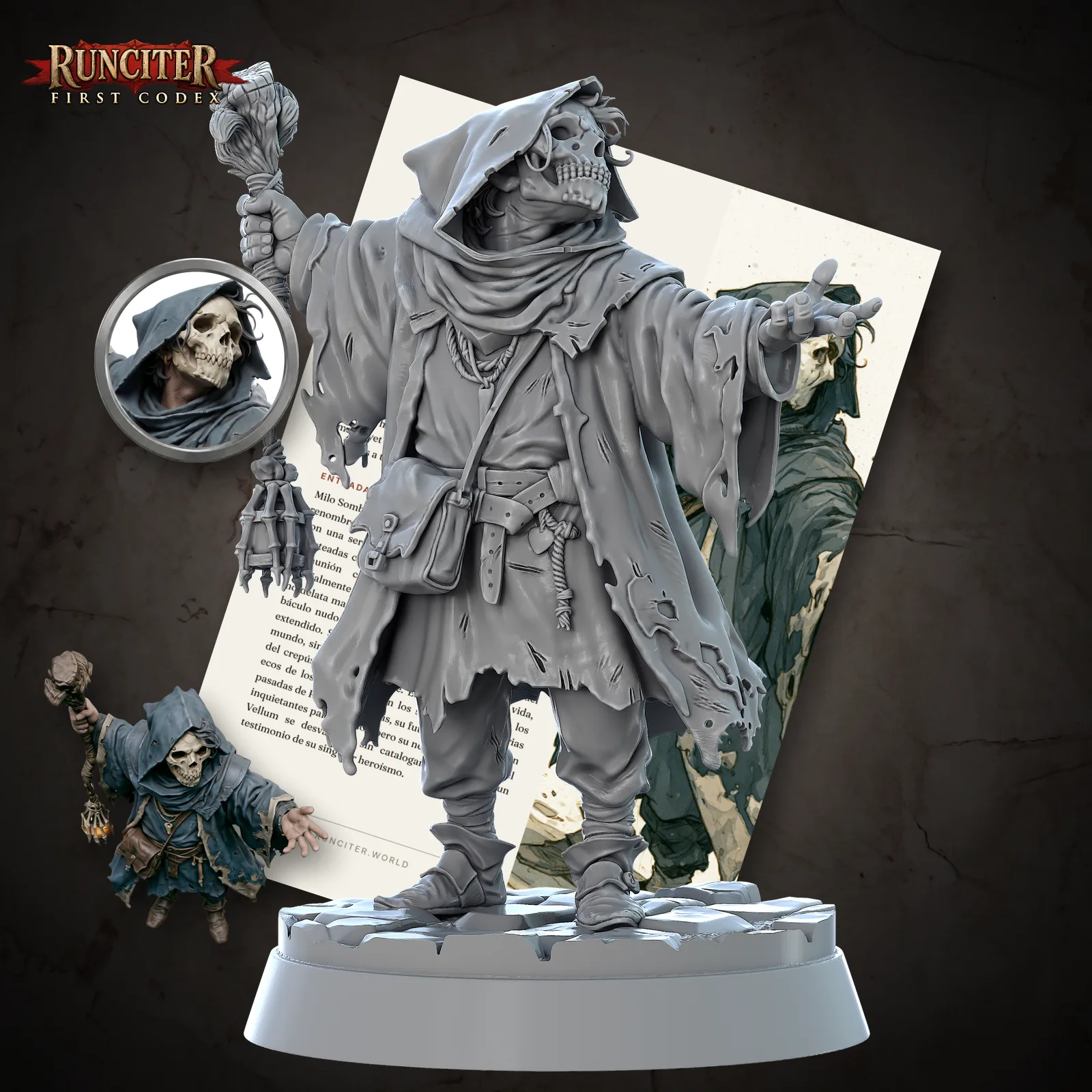 Male Halfling Necromancer
