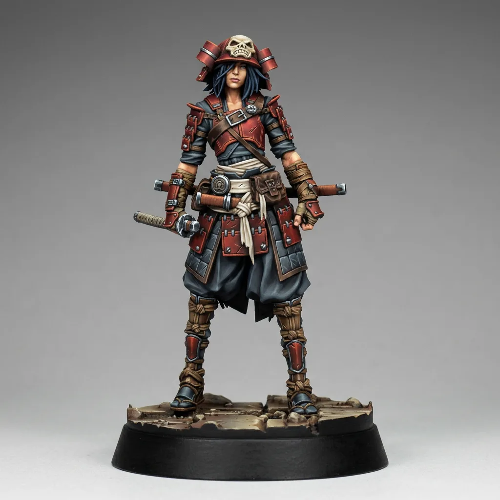 Midori of the Obsidian Blade