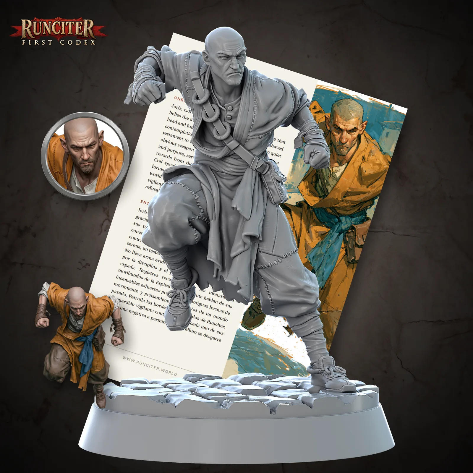 Male Human Monk