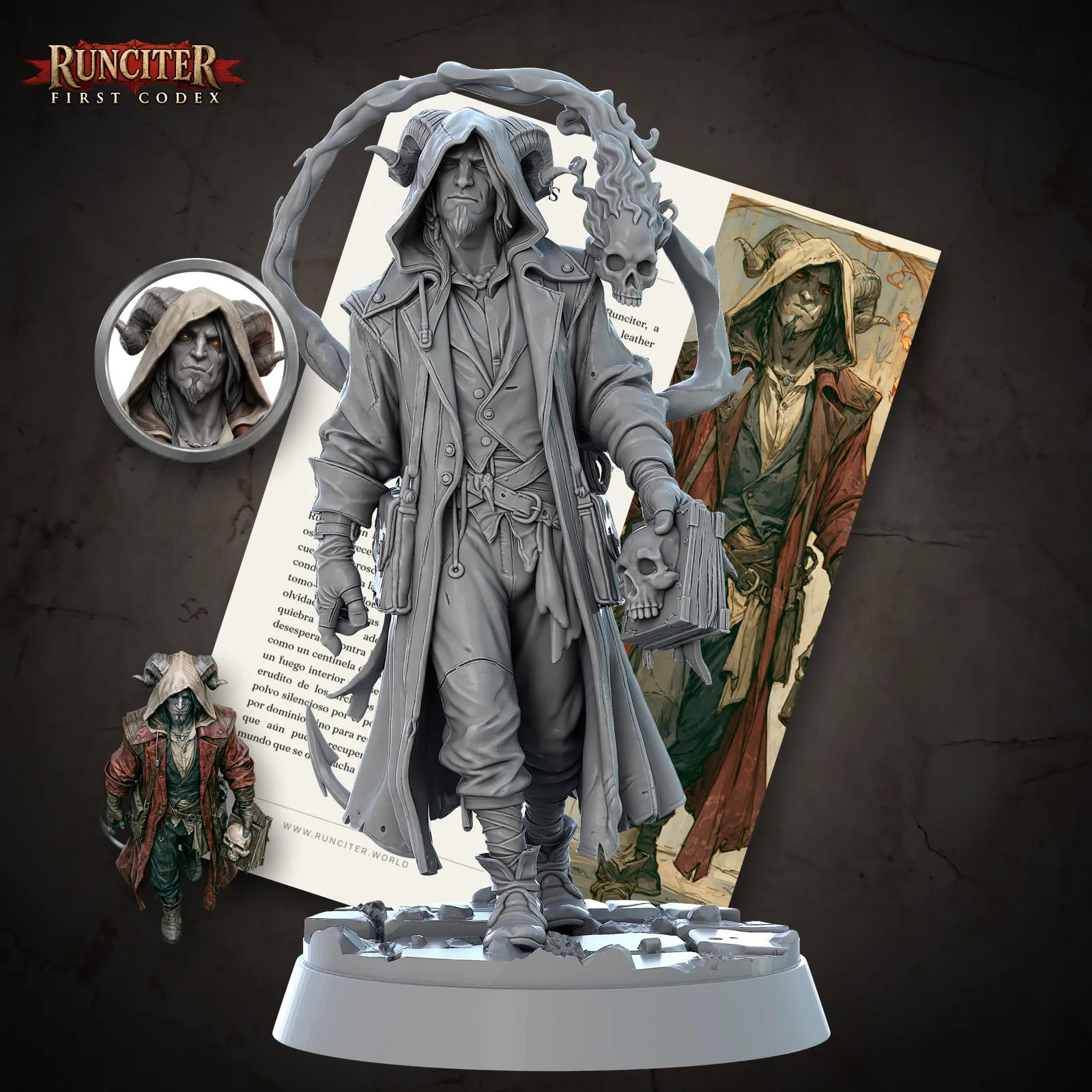 Male Tiefling Warlock