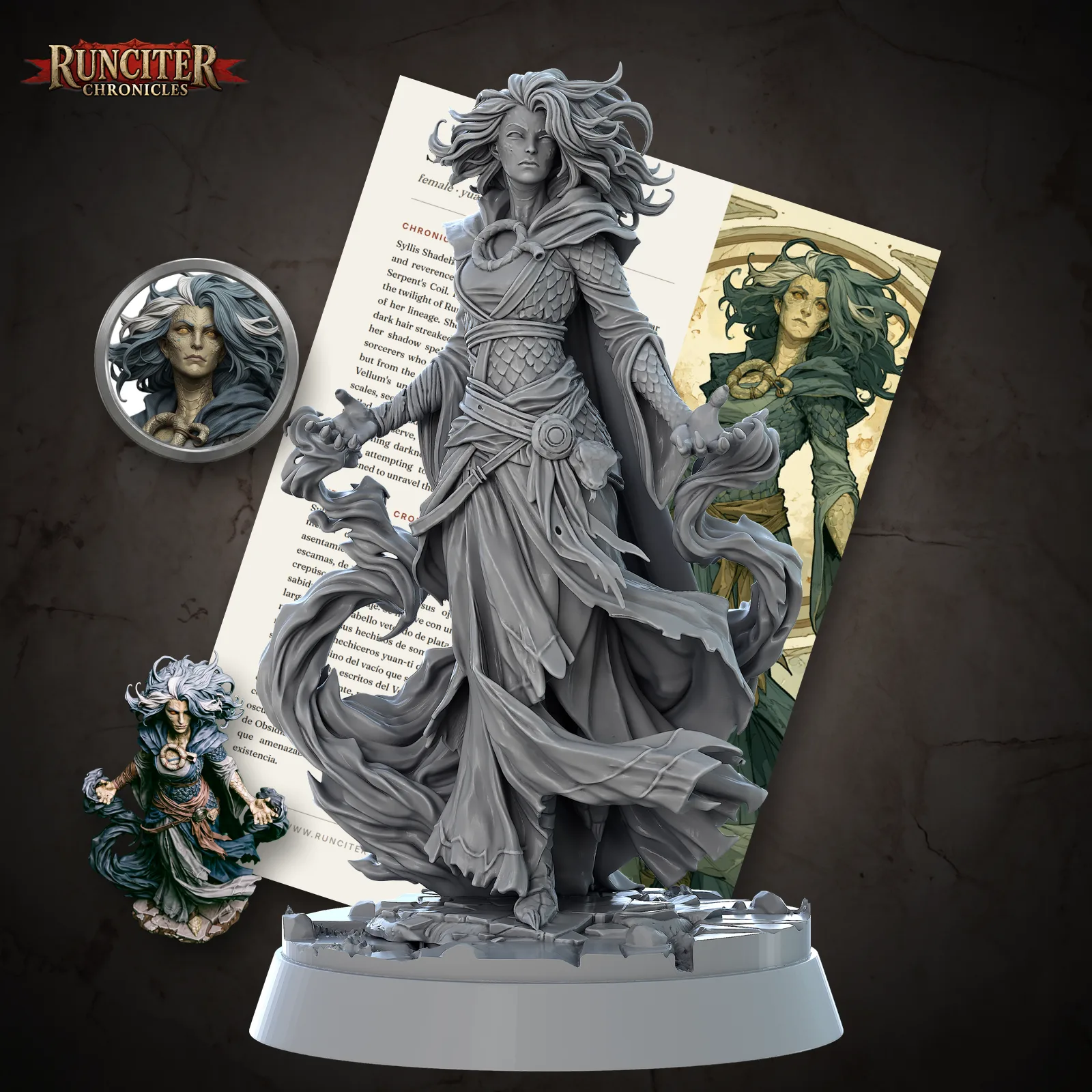Female Yuan Ti Sorcerer