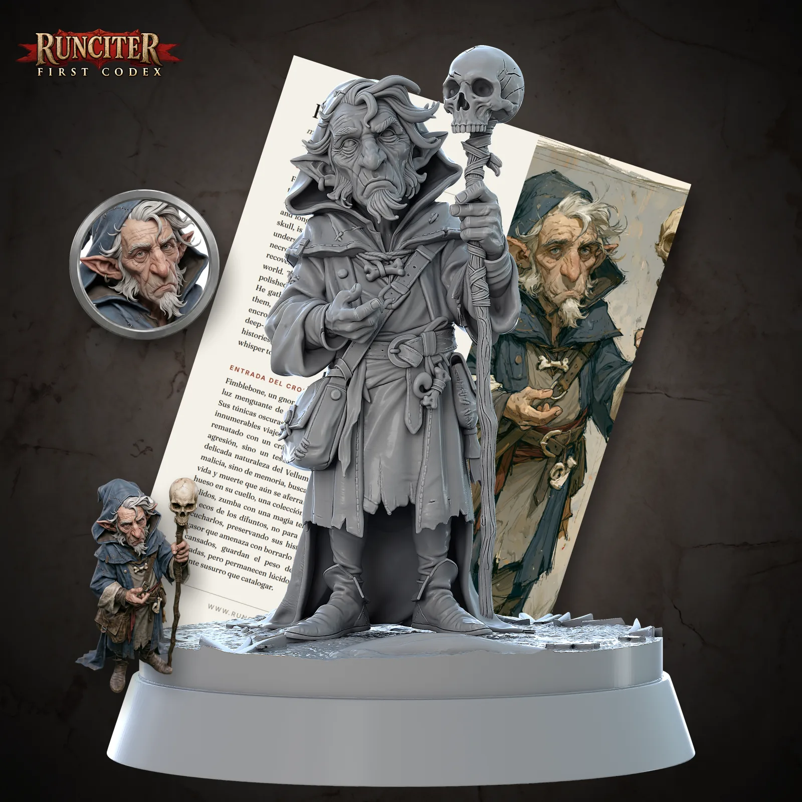 Male Gnome Necromancer