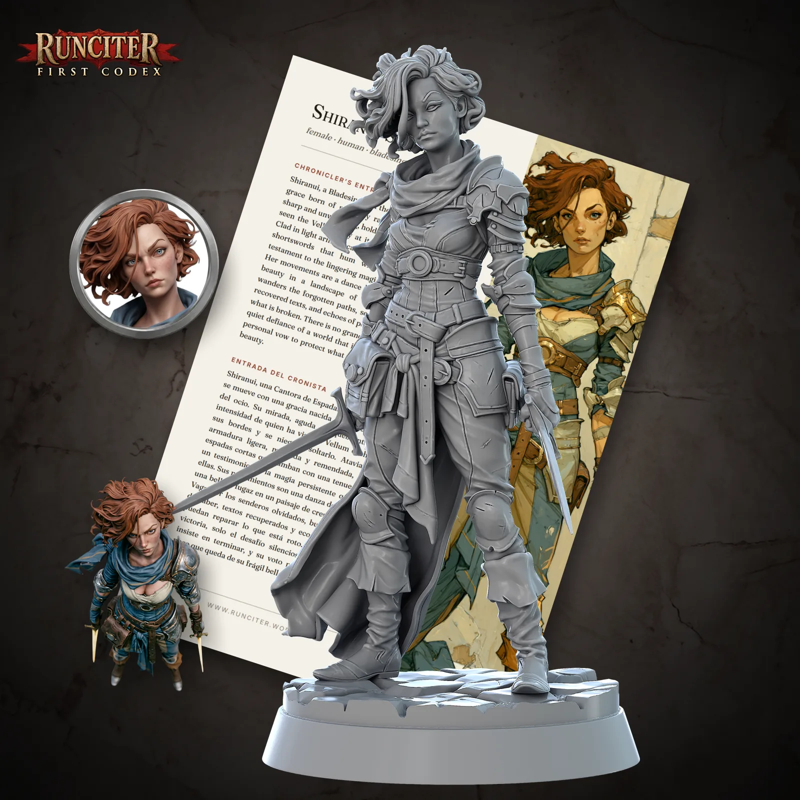 Female Human Bladesinger, Cover